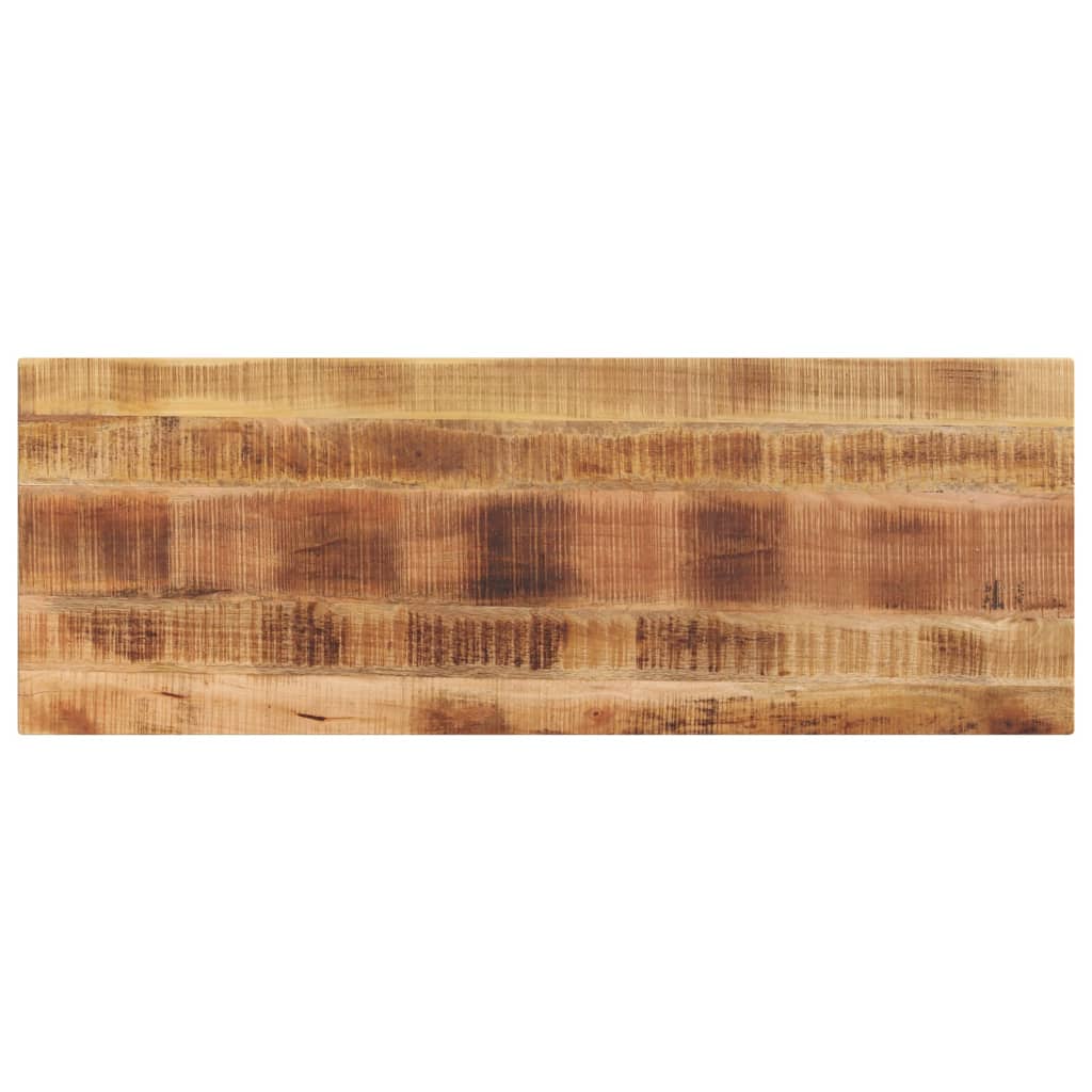 Ploča stola 160x50x3,8 cm pravokutna puna drvena gruba mango