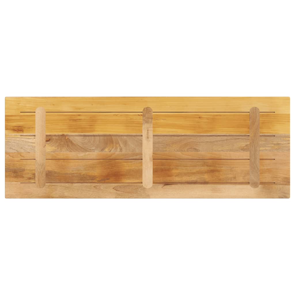 Ploča stola 160x50x3,8 cm pravokutna puna drvena gruba mango