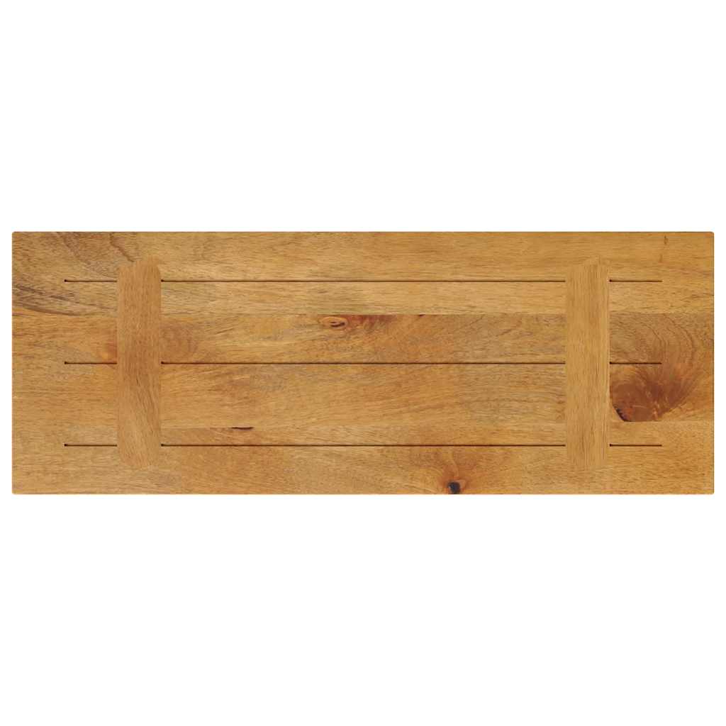 Stolna ploča 70x40x2,5 cm pravokutna od masivnog drva manga