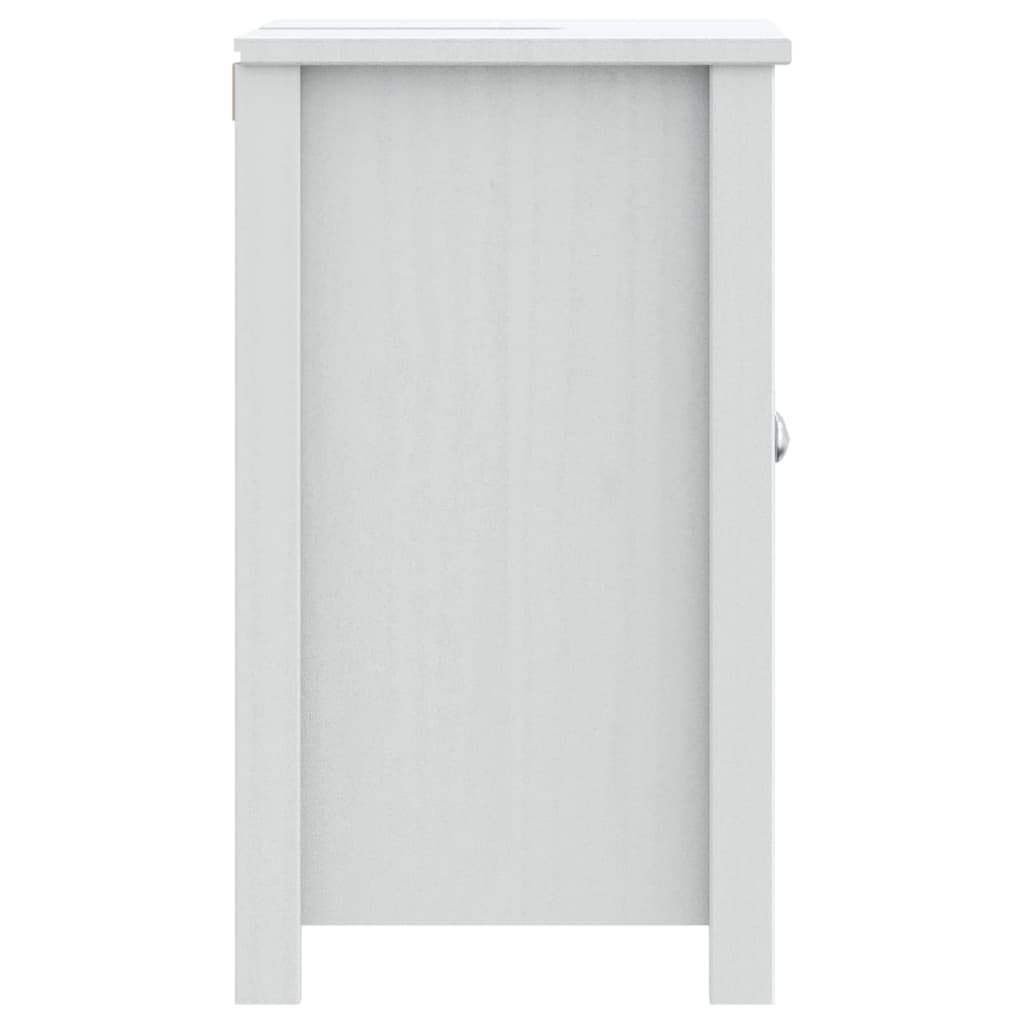 Kupaonski ormarić za umivaonik BERG bijeli 60x34x59 cm borovina