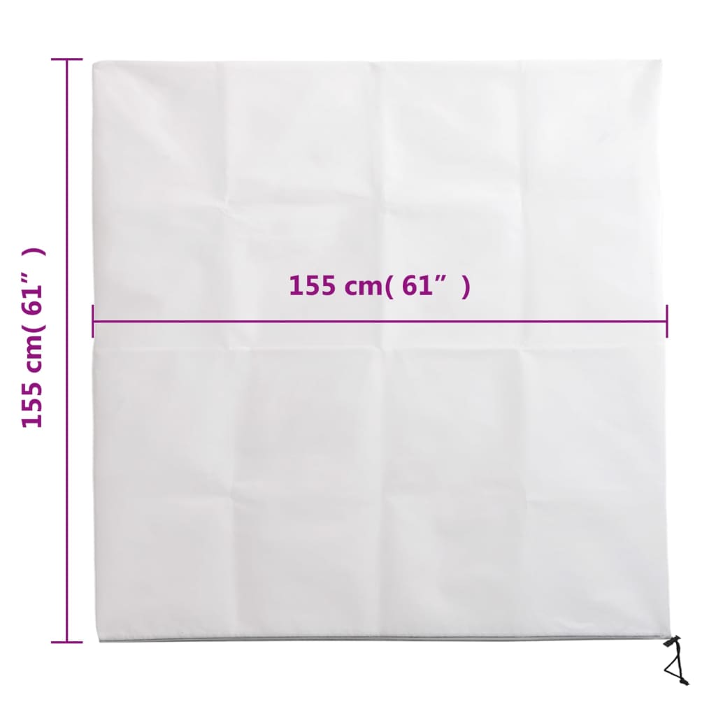 Navlake za biljke od flisa s patentom 4 kom 70 g/m² 1,55x1,55 m