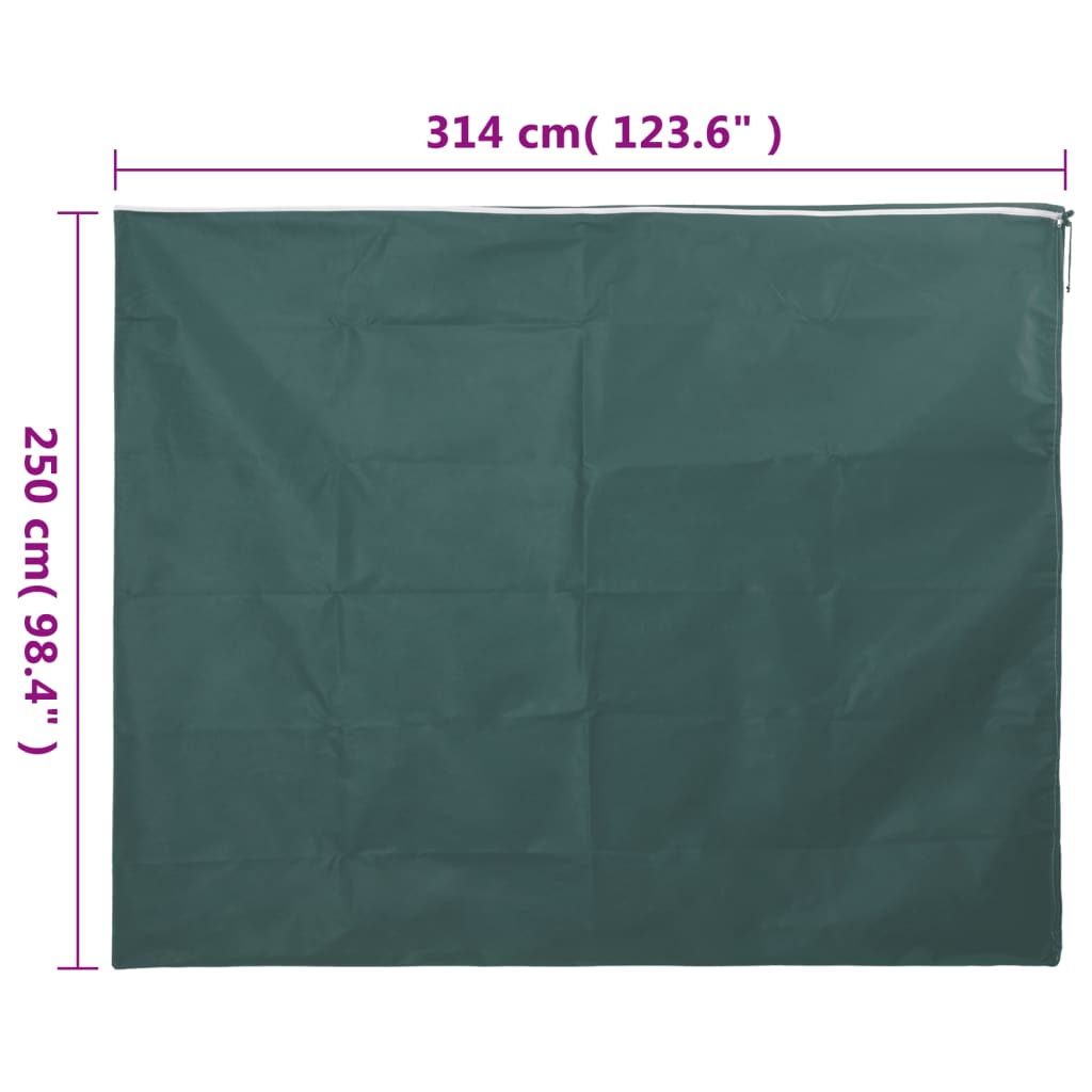 Navlake za biljke od flisa s patentom 2 kom 70 g/m² 3,14x2,5 m