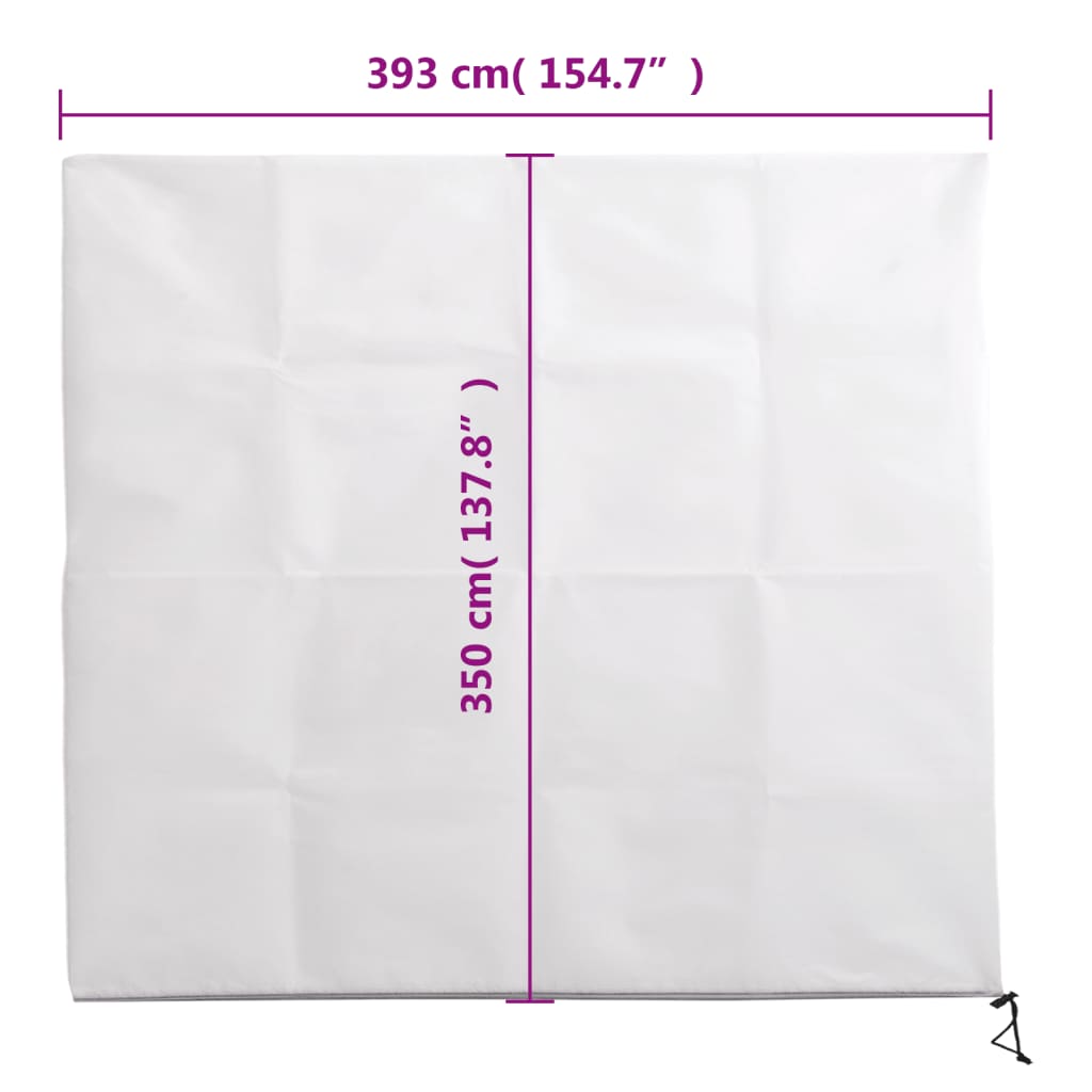 Navlake za biljke od flisa s patentom 4 kom 70 g/m² 3,93x3,5 m
