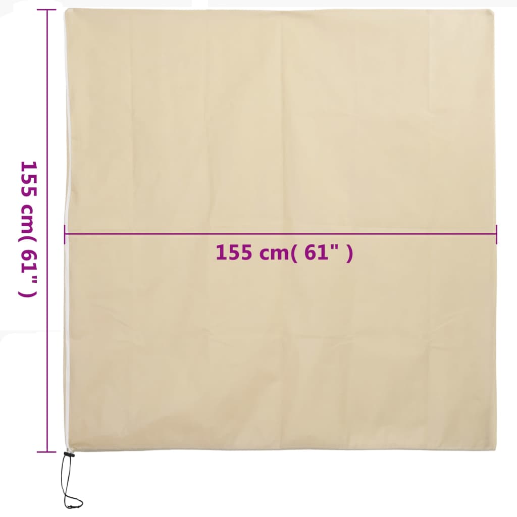 Navlake za biljke od flisa s patentom 10 kom 70 g/m² 1,55x1,55m