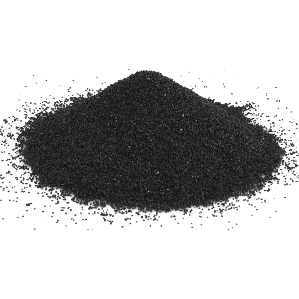 Pijesak za akvarij 25 kg crni 0,2 - 2 mm