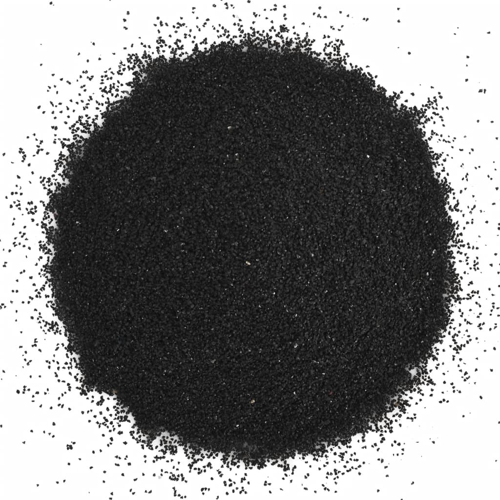 Pijesak za akvarij 25 kg crni 0,2 - 2 mm