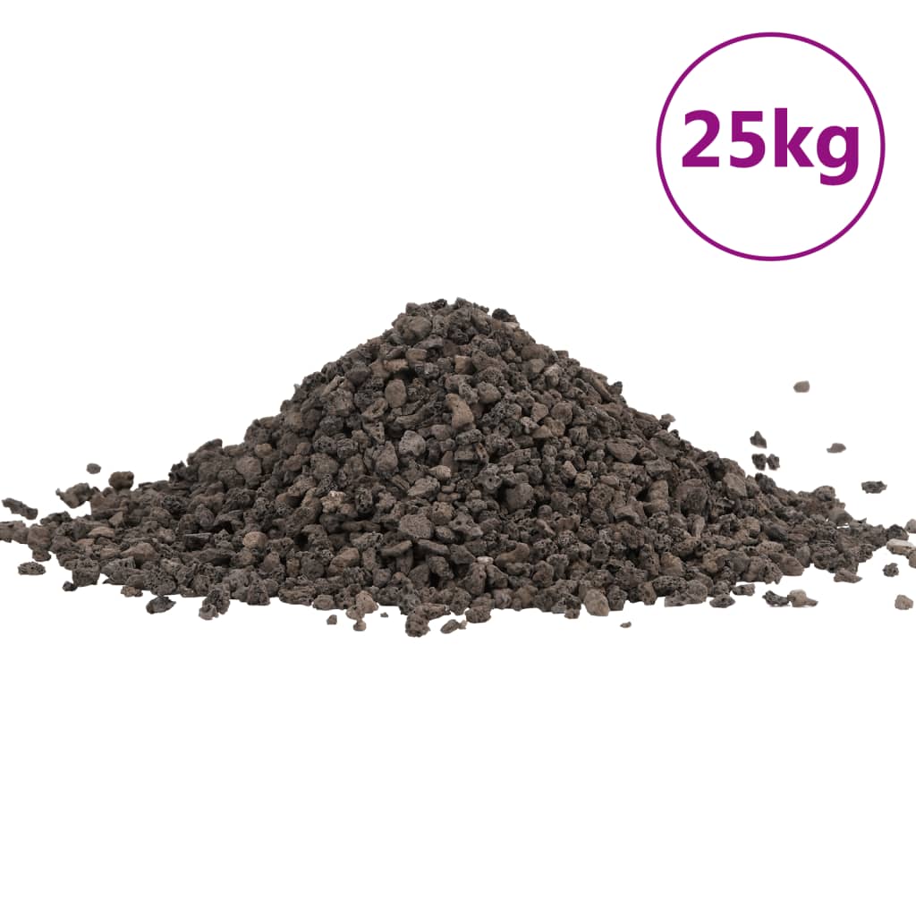 Bazaltni šljunak 25 kg crni 5-8 mm
