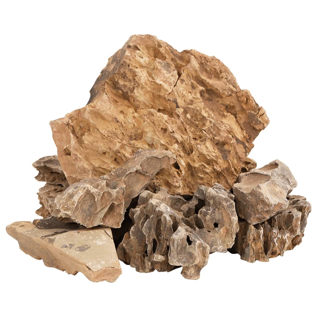 Zmajevo kamenje 10 kg smeđe 5 - 30 cm