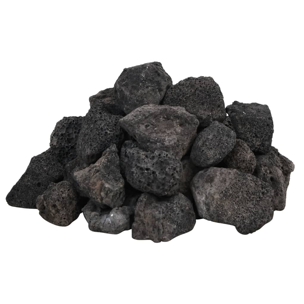 Vulkansko kamenje 10 kg crno 3-5 cm