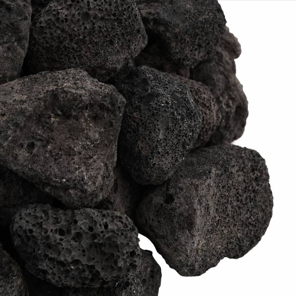 Vulkansko kamenje 25 kg crno 3-5 cm