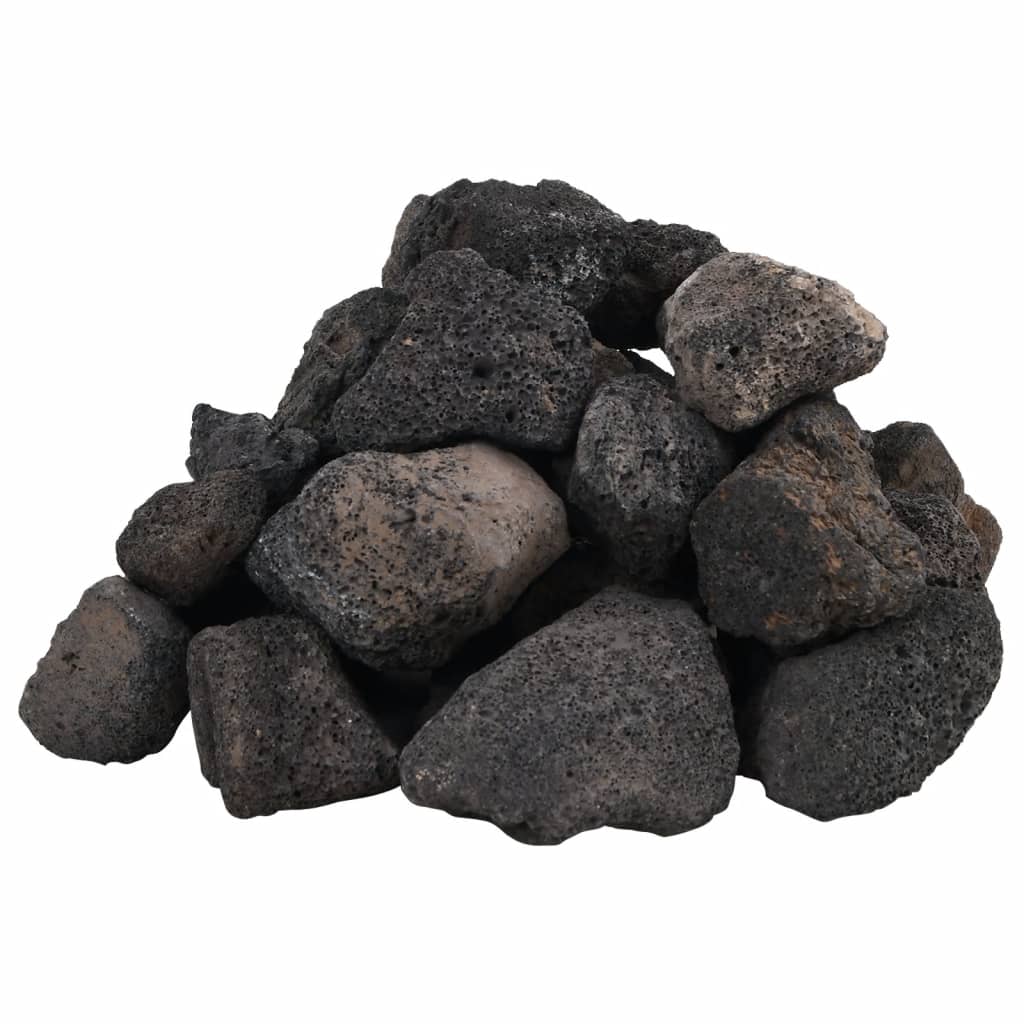 Vulkansko kamenje 10 kg crno 5-8 cm