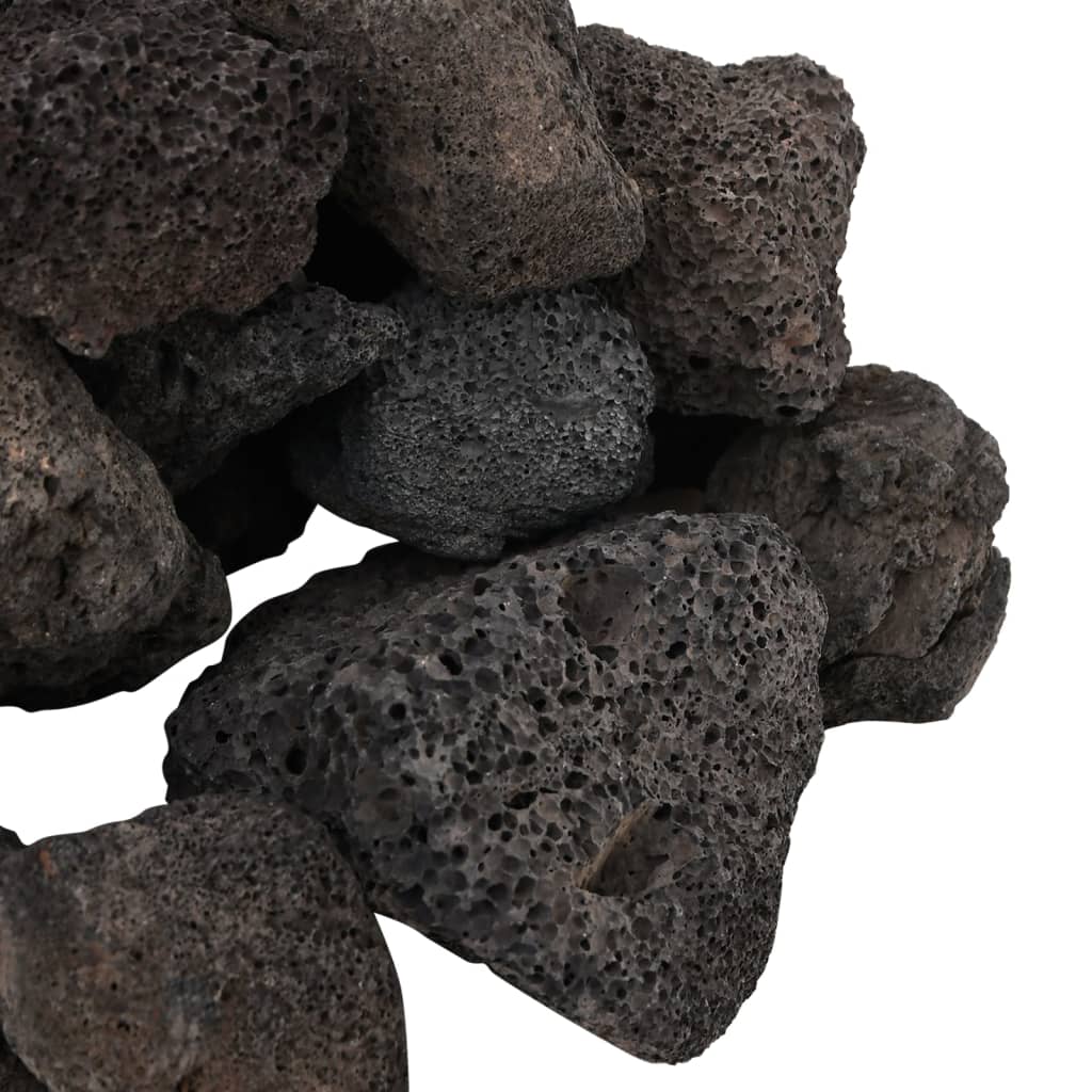 Vulkansko kamenje 10 kg crno 5-8 cm