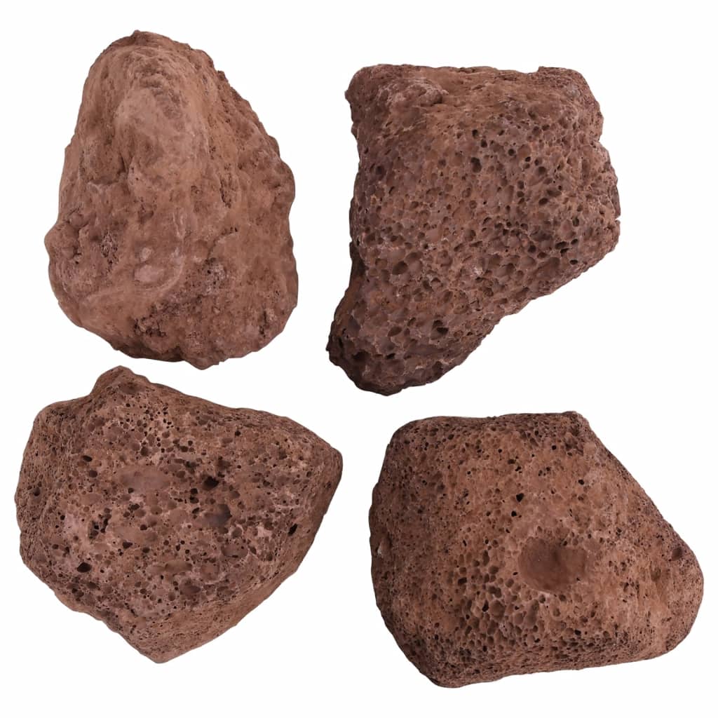 Vulkansko kamenje 10 kg crveno 10-30 cm