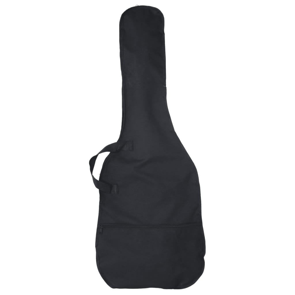 Električna bas gitara za početnike s torbom smeđe-crna 4/4 46 "