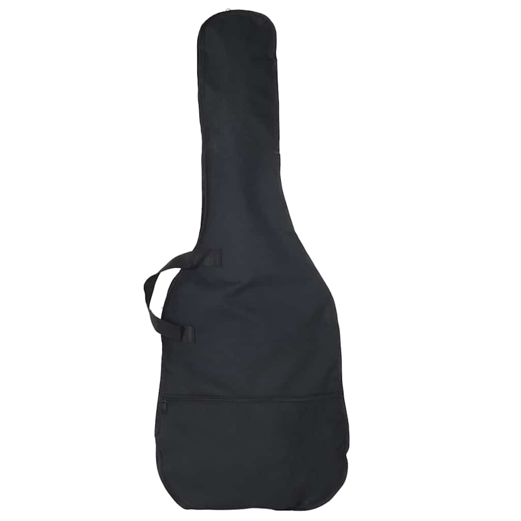 Električna bas gitara za početnike s torbom crna 4/4 46 "