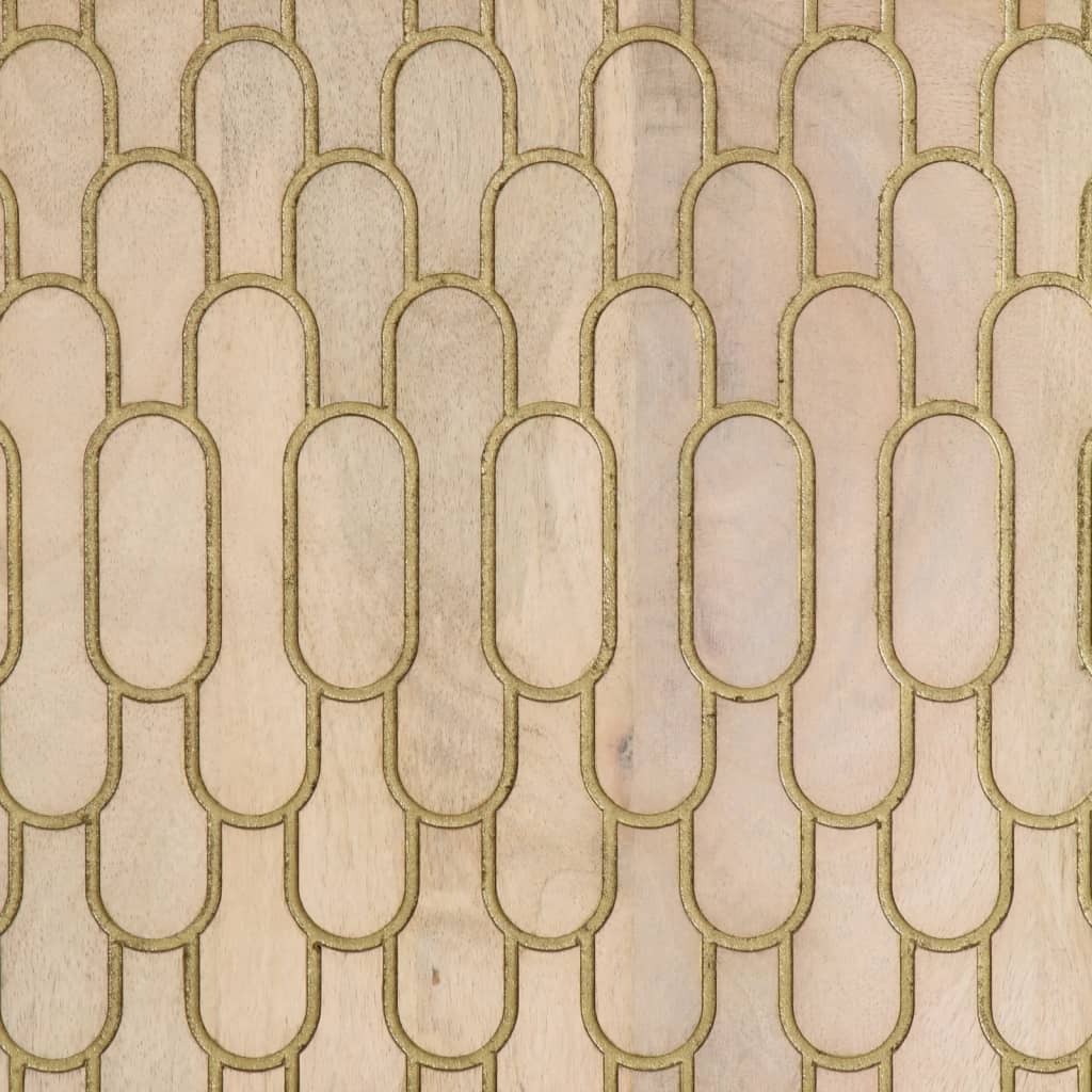Bočni ormarić 60 x 33 x 75 cm od masivnog drva manga