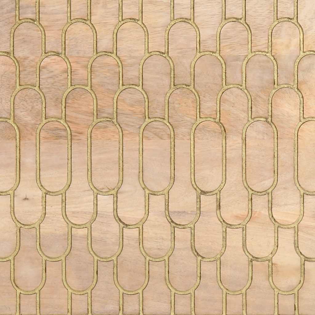 Bočni ormarić 60 x 33 x 75 cm od masivnog drva manga