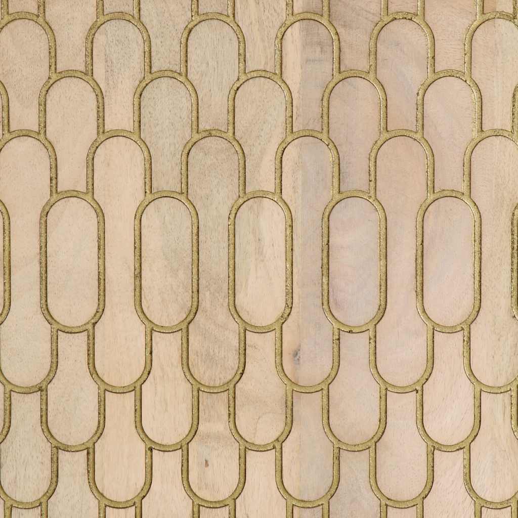 Bočni ormarić 90 x 33 x 75 cm od masivnog drva manga