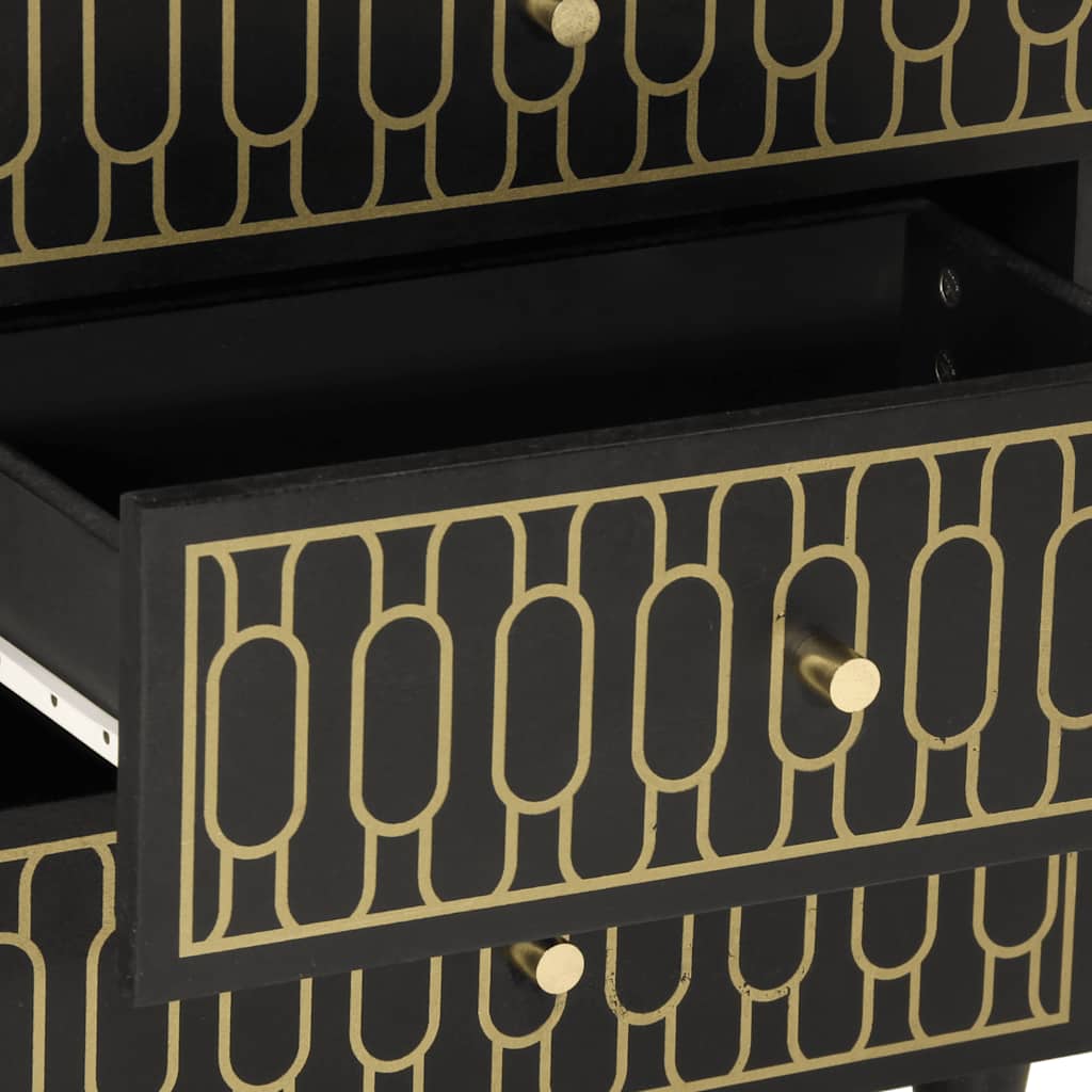 Noćni ormarić 50 x 33 x 60 cm od masivnog drva manga