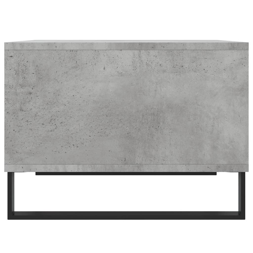 Stolić za kavu boja betona 60x50x36,5 cm konstruirano drvo