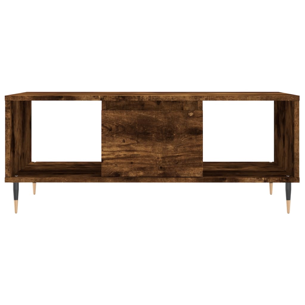Stolić za kavu boja hrasta 90x50x36,5 cm konstruirano drvo