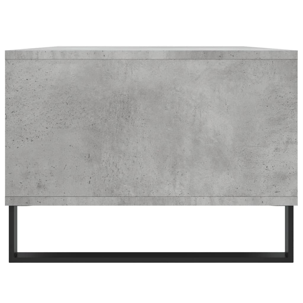 Stolić za kavu boja betona 90x50x36,5 cm konstruirano drvo