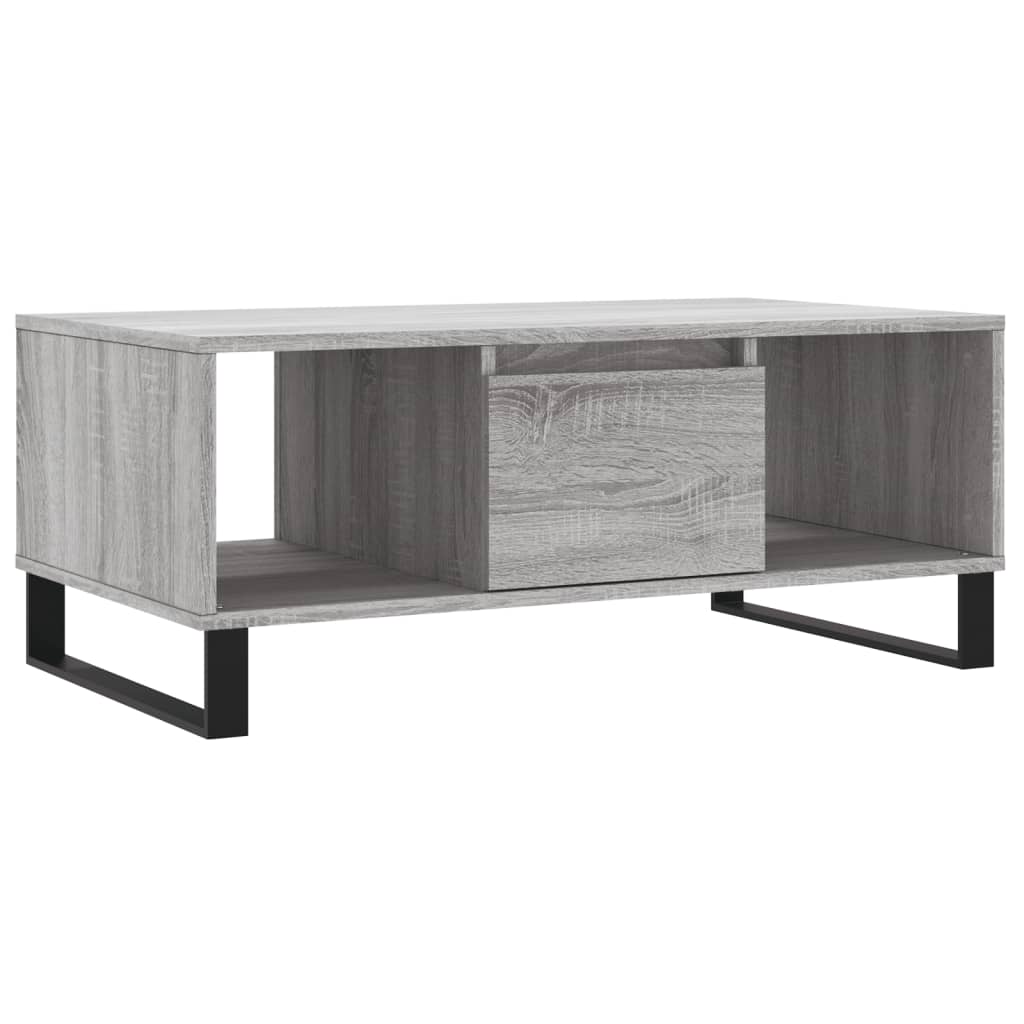 Stolić za kavu boja sivog hrasta 90x50x36,5cm konstruirano drvo