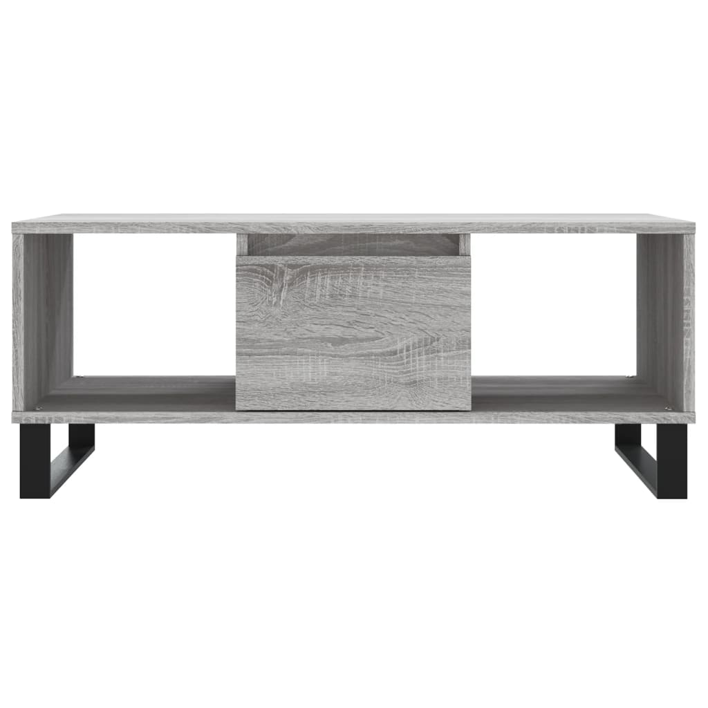Stolić za kavu boja sivog hrasta 90x50x36,5cm konstruirano drvo