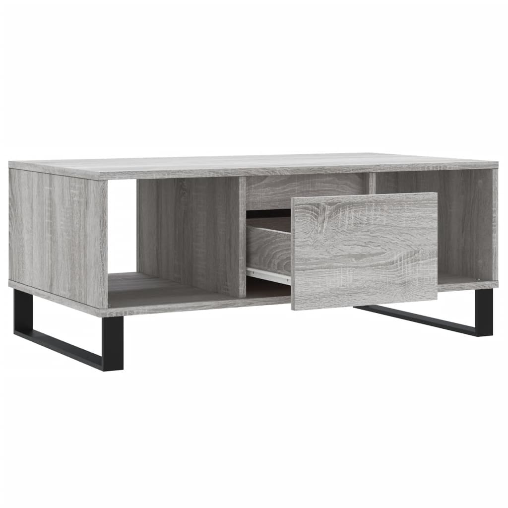 Stolić za kavu boja sivog hrasta 90x50x36,5cm konstruirano drvo