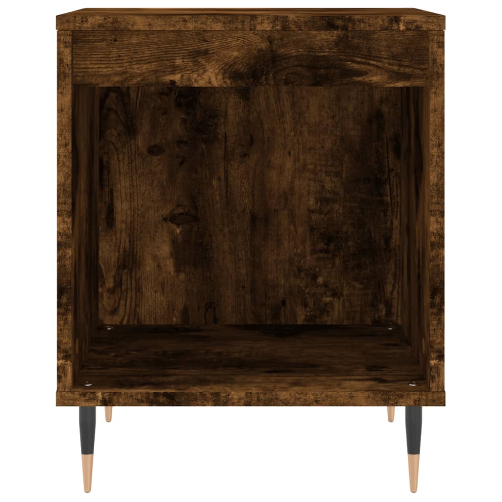Noćni ormarići 2 kom boja hrasta 40x35x50 cm konstruirano drvo