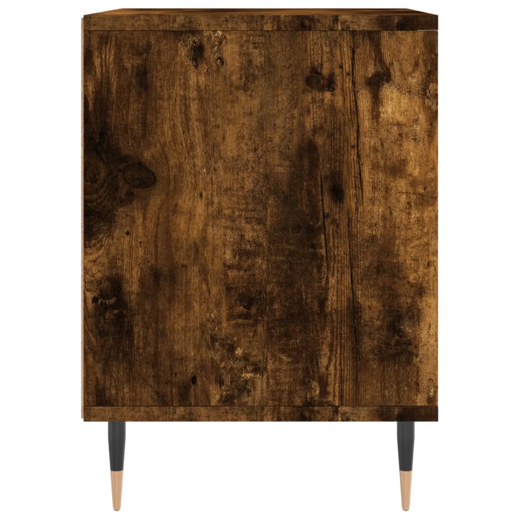 Noćni ormarići 2 kom boja hrasta 40x35x50 cm konstruirano drvo