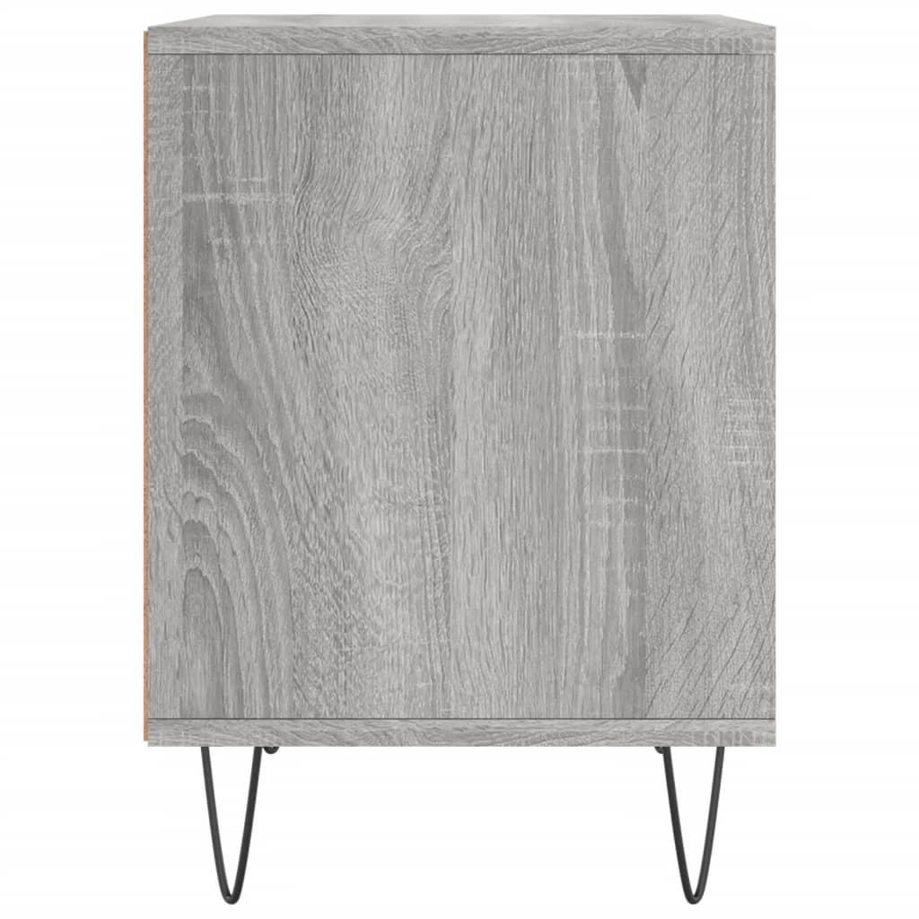 Noćni ormarići 2 kom boja hrasta 40x35x50 cm konstruirano drvo