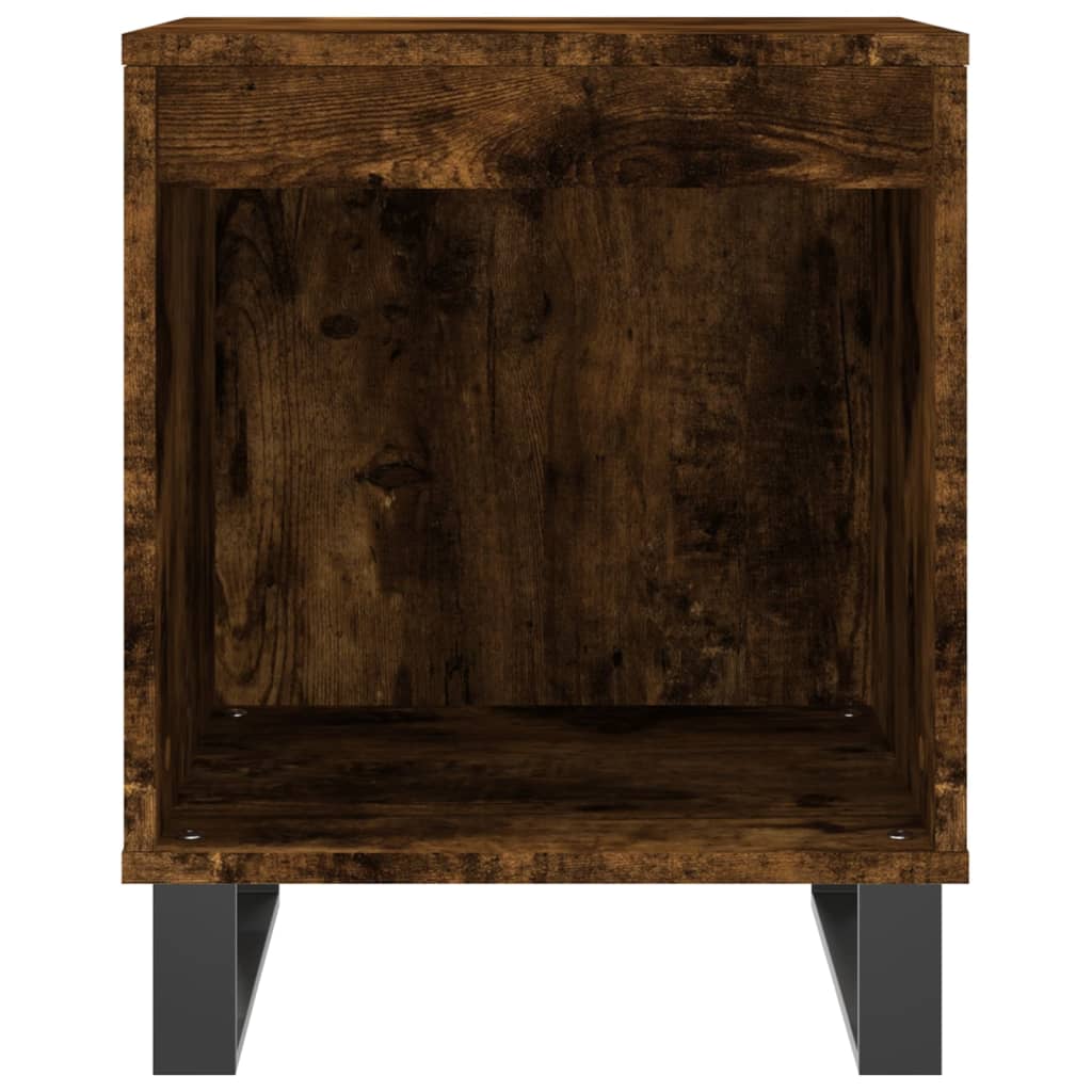 Noćni ormarići 2 kom boja hrasta 40x35x50 cm konstruirano drvo