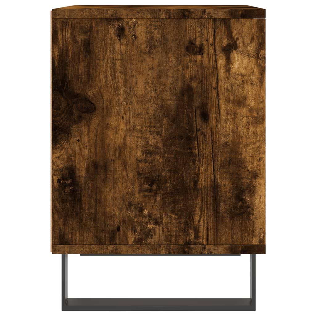 Noćni ormarići 2 kom boja hrasta 40x35x50 cm konstruirano drvo