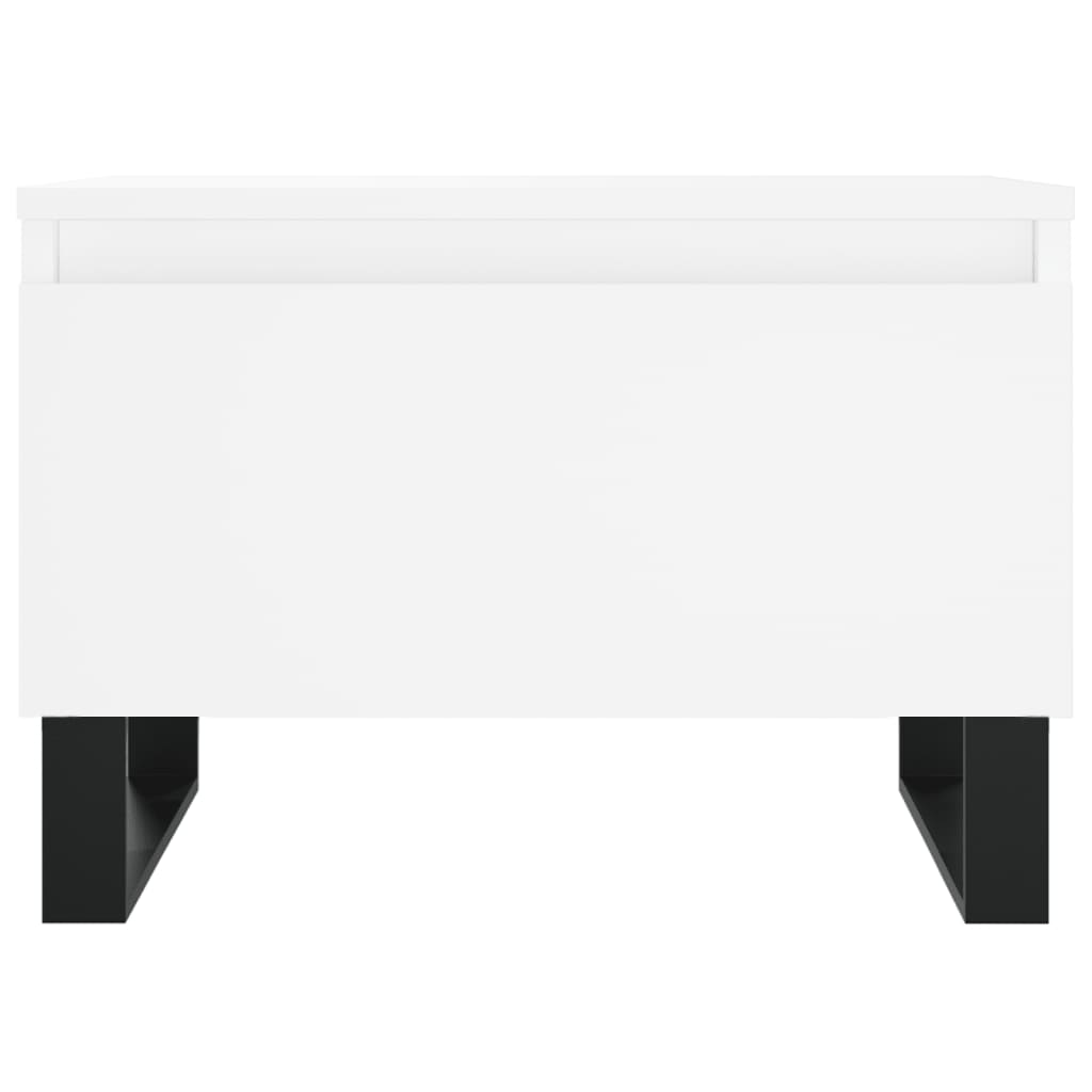 Stolići za kavu 2 kom bijeli 50 x 46 x 35 cm konstruirano drvo