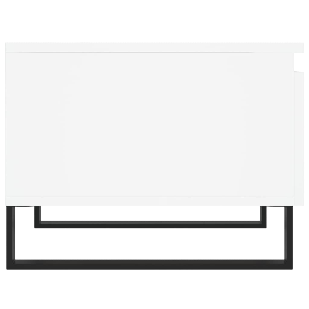 Stolići za kavu 2 kom bijeli 50 x 46 x 35 cm konstruirano drvo
