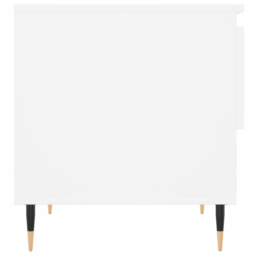 Stolići za kavu 2 kom bijeli 50x46x50 cm od konstruiranog drva