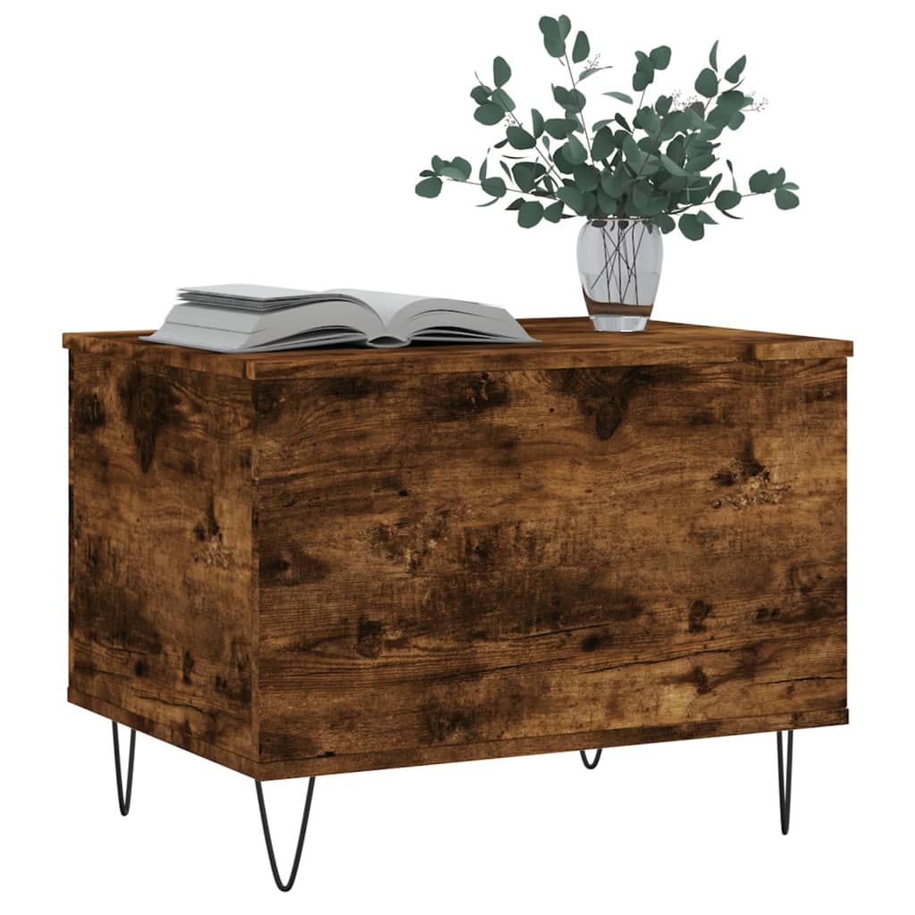 Stolić za kavu boja hrasta 60x44,5x45 cm konstruirano drvo