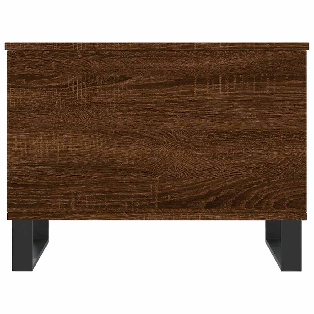 Stolić za kavu Smeđi hrasta 60 x 44,5 x 45 cm konstruirano drvo