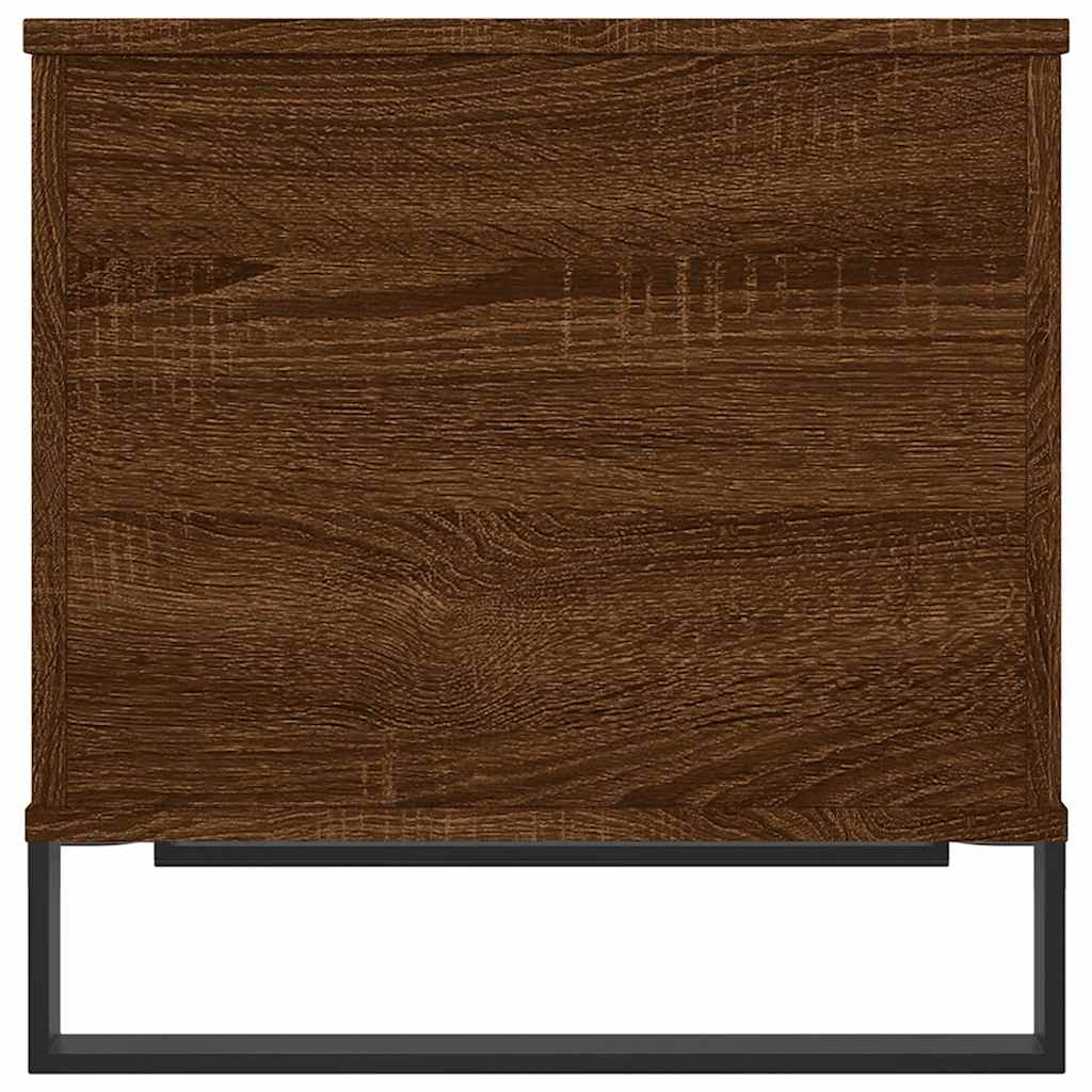Stolić za kavu Smeđi hrasta 60 x 44,5 x 45 cm konstruirano drvo
