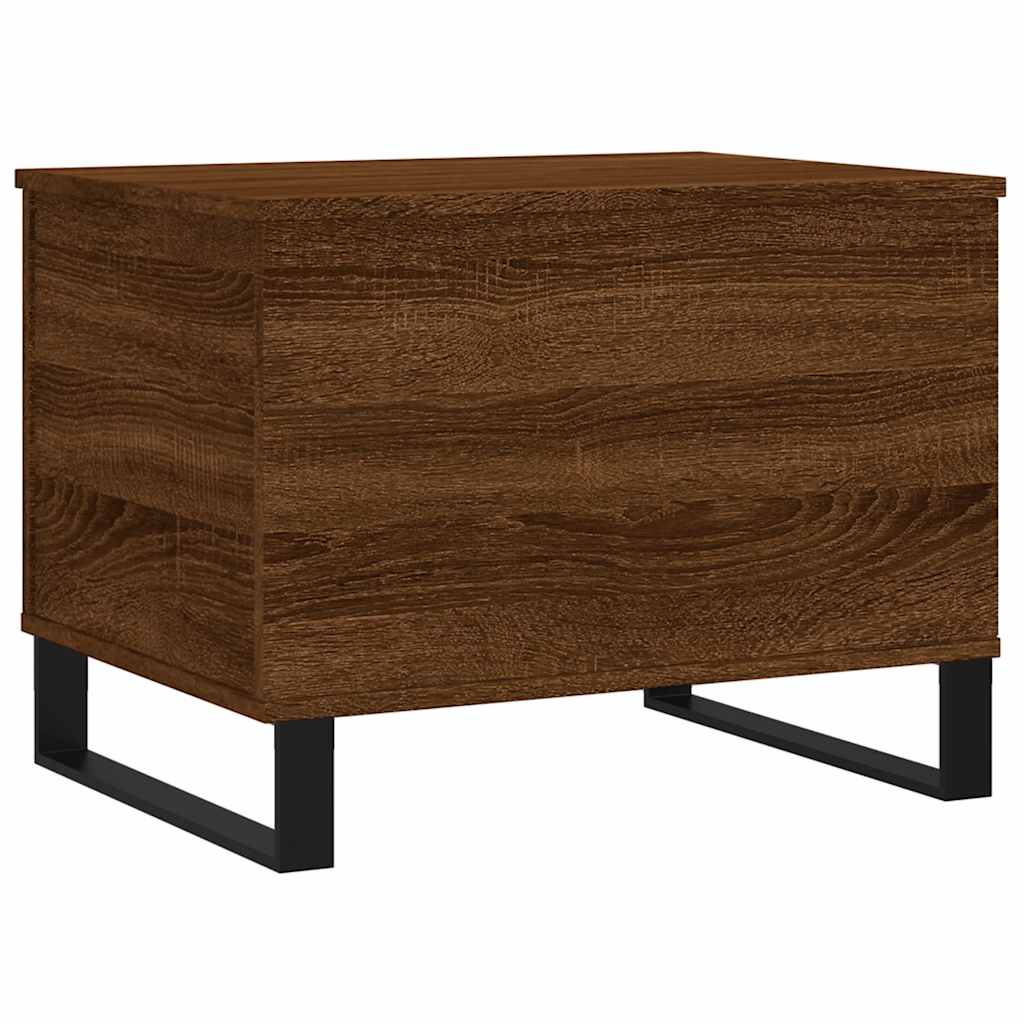 Stolić za kavu Smeđi hrasta 60 x 44,5 x 45 cm konstruirano drvo