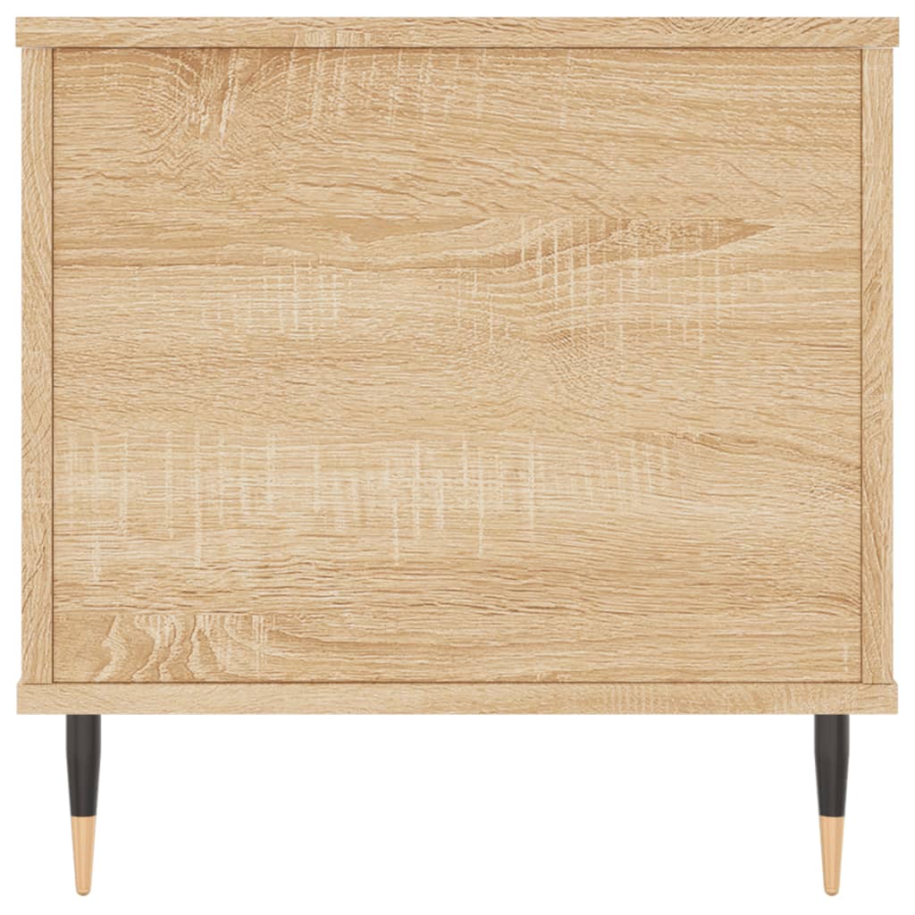 Stolić za kavu boja hrasta 90 x 44,5 x 45 cm konstruirano drvo