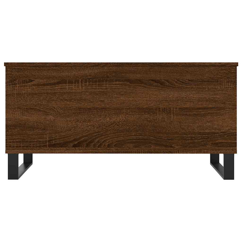 Stolić za kavu boja hrasta 90 x 44,5 x 45 cm konstruirano drvo