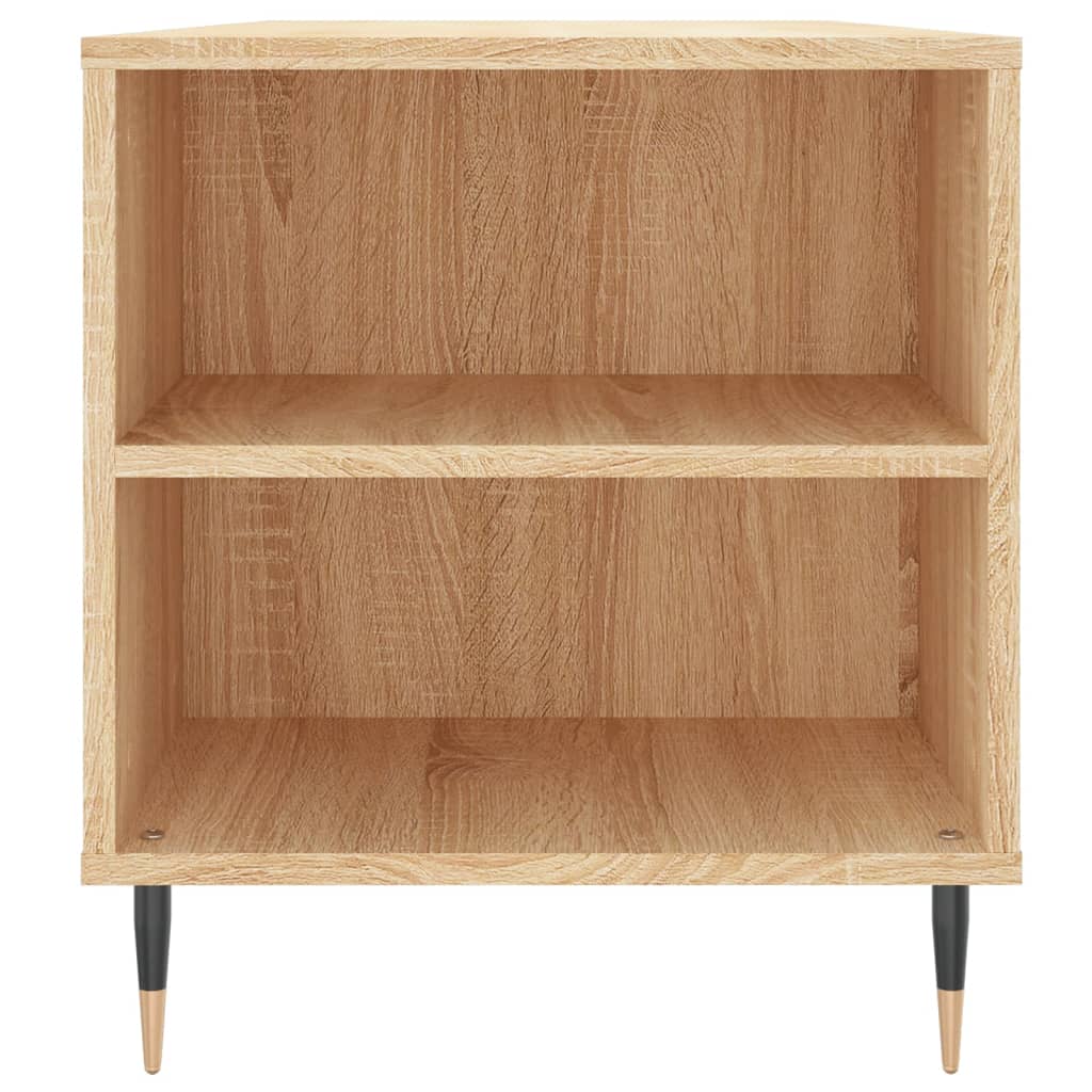 Stolić za kavu boja hrasta 102x44,5x50 cm od konstruiranog drva