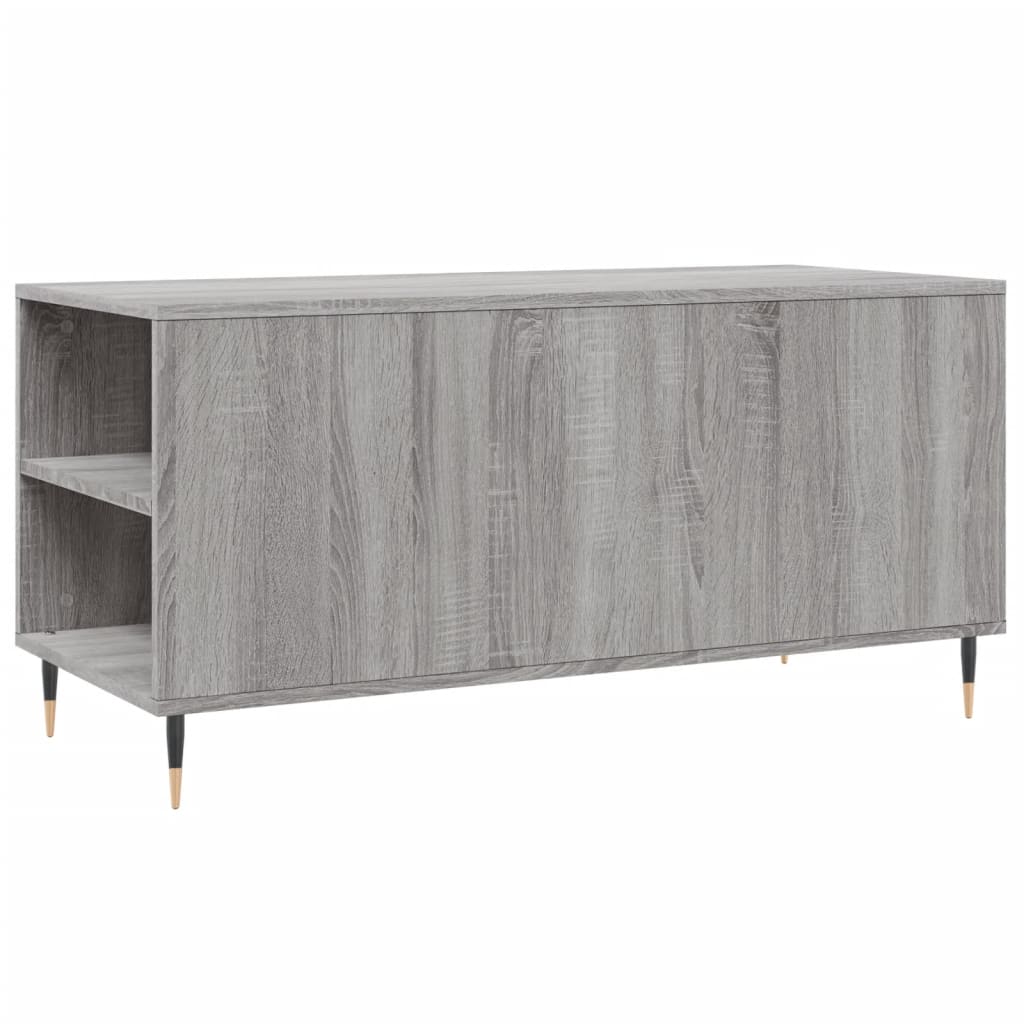 Stolić za kavu boja hrasta 102x44,5x50 cm od konstruiranog drva
