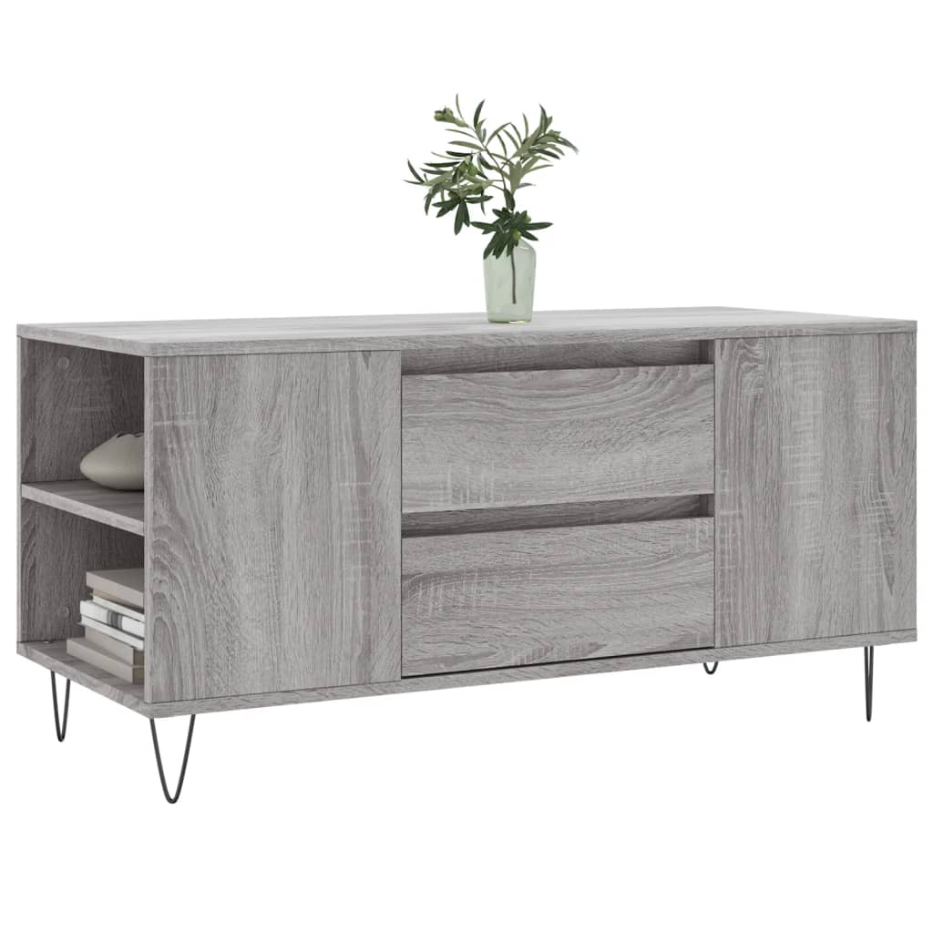 Stolić za kavu boja hrasta 102x44,5x50 cm od konstruiranog drva