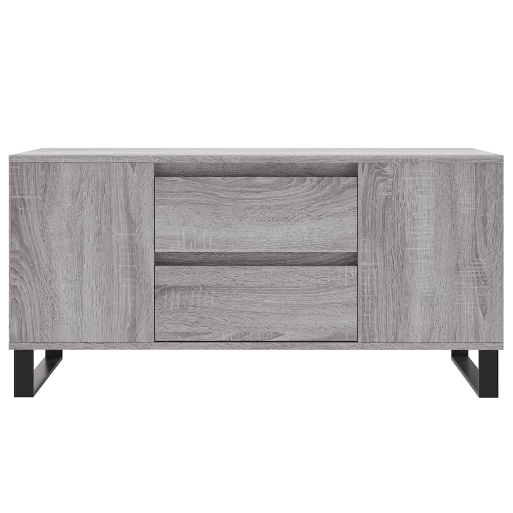 Stolić za kavu boja hrasta 102x44,5x50 cm od konstruiranog drva
