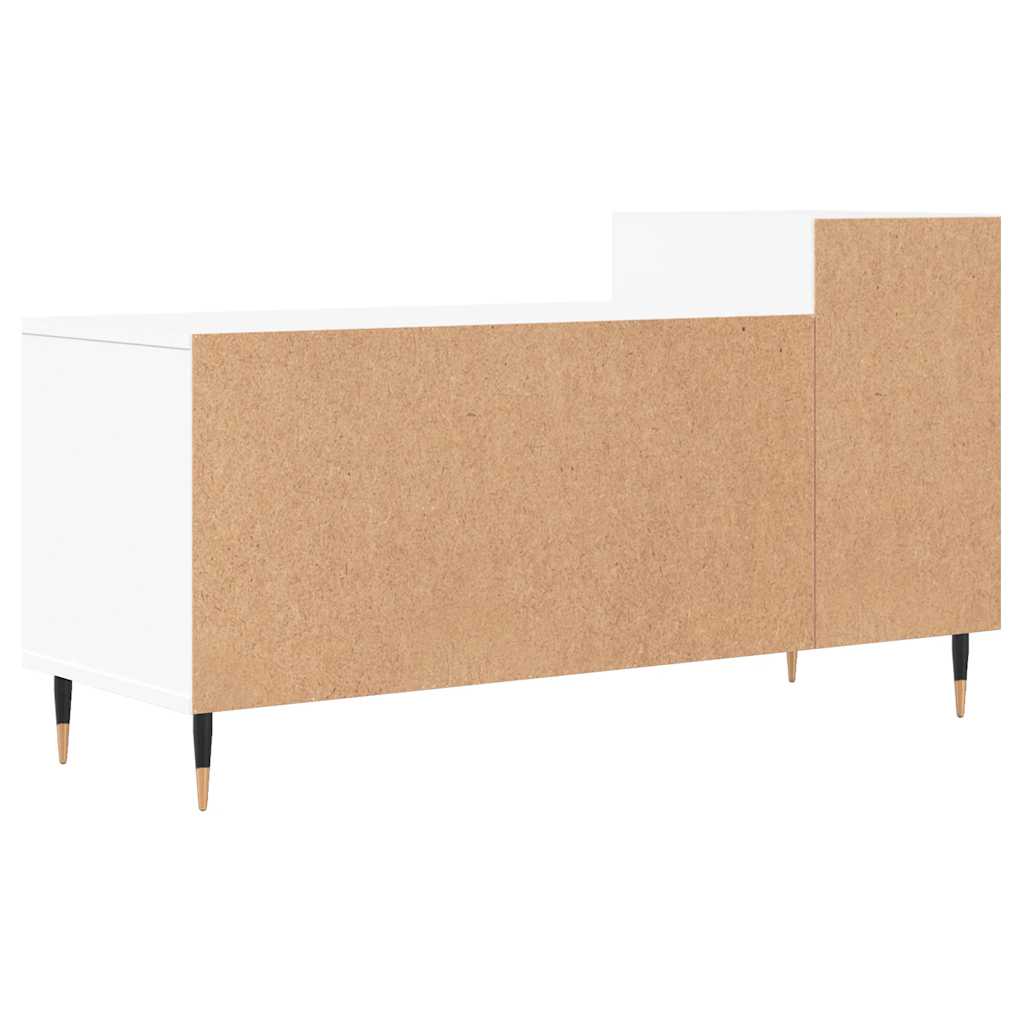 TV ormarić bijeli 100 x 35 x 55 cm od konstruiranog drva