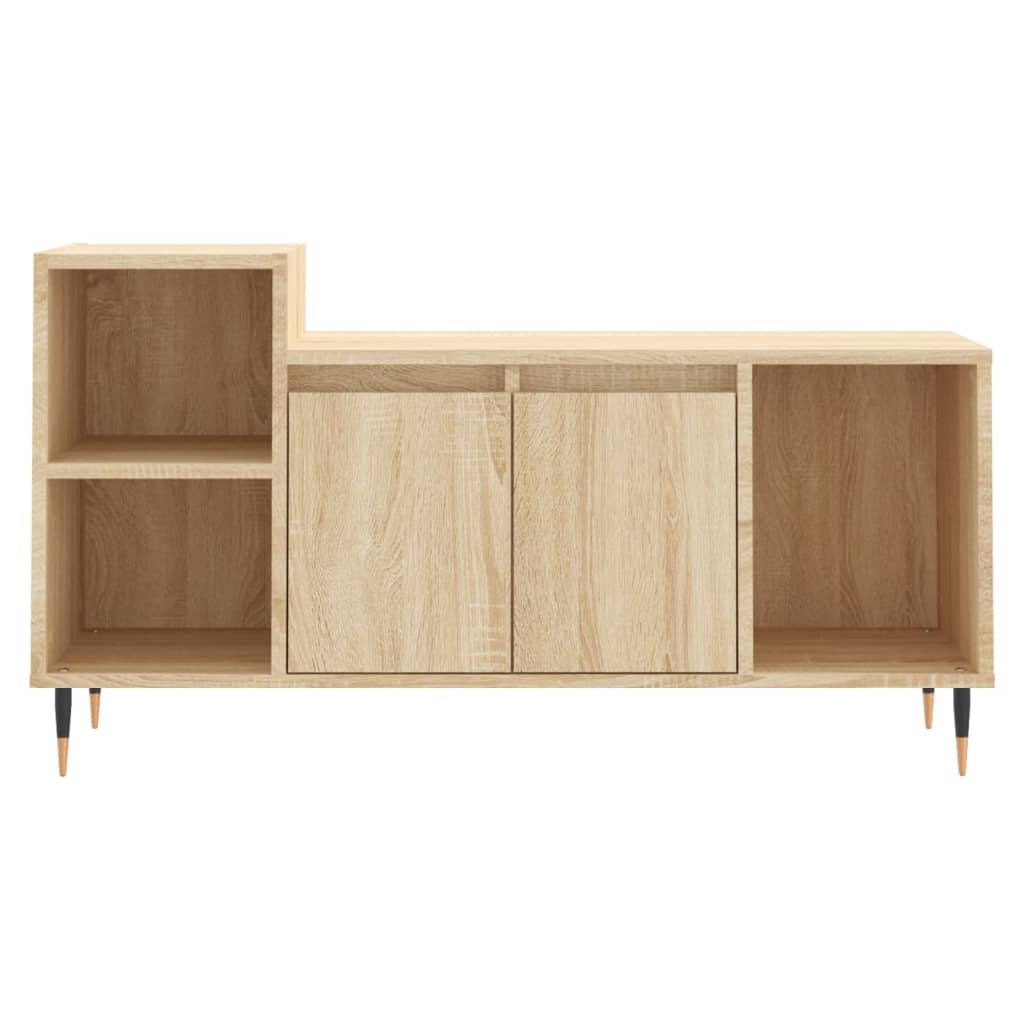 TV ormarić boja hrasta sonome 100x35x55 cm konstruirano drvo Smeđa