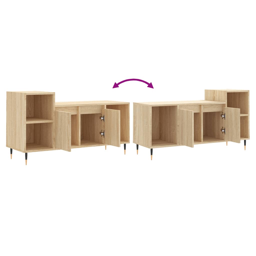 TV ormarić boja hrasta sonome 100x35x55 cm konstruirano drvo